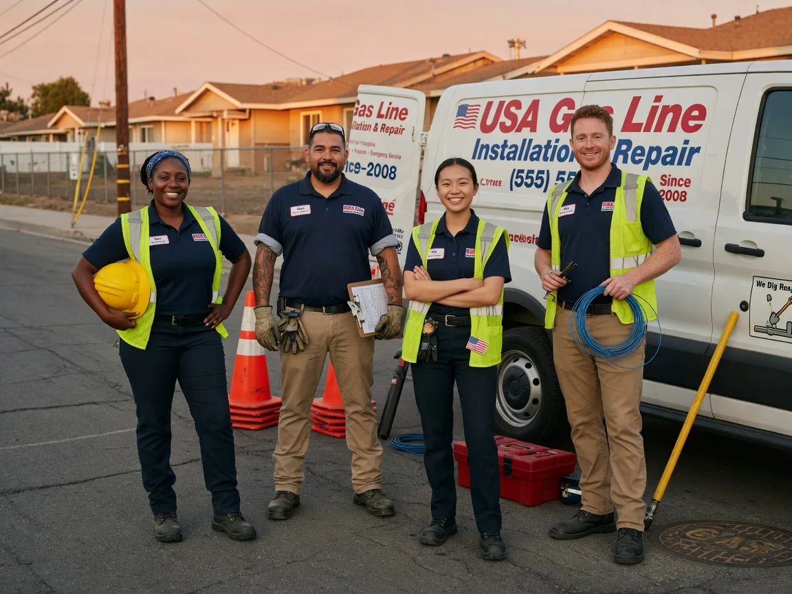 Gas Line Installation company in Stratford, OK
